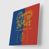 自殺班 | Puddin Freaky スクエア壁時計 (傾斜)