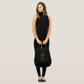 自殺班 | Rickフラグ漫画ブックアート トートバッグ (正面(モデル))