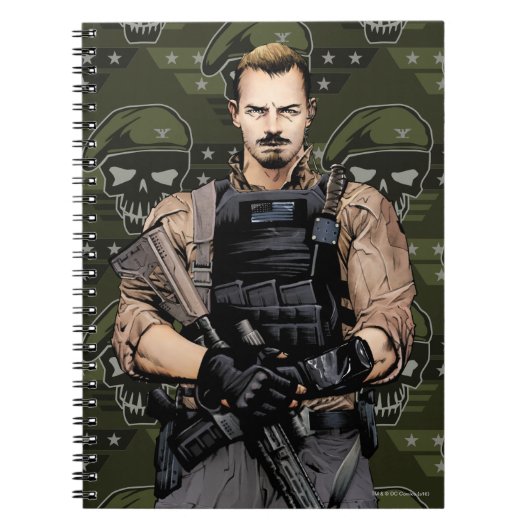 自殺班 | Rickフラグ漫画ブックアート ノートブック (正面)