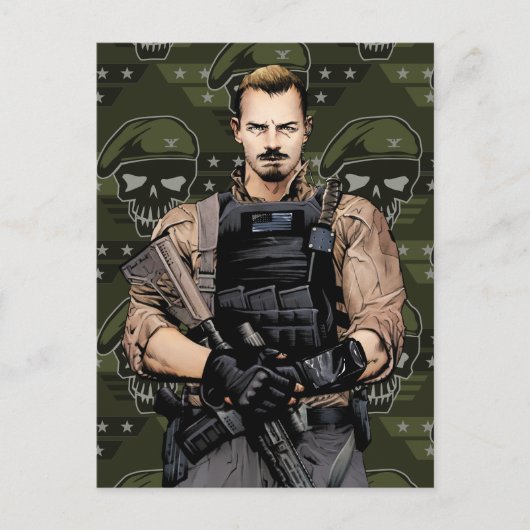 自殺班 | Rickフラグ漫画ブックアート ポストカード (正面)