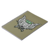 自殺班 | Rickフラッグドクレストタトゥーアート ノートブック (左側)