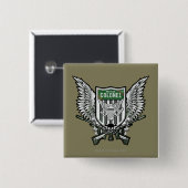 自殺班 | Rickフラッグドクレストタトゥーアート 缶バッジ (正面&裏面)