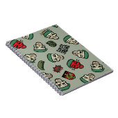 自殺班 | Rick国旗の絵文字パターン ノートブック (右側)