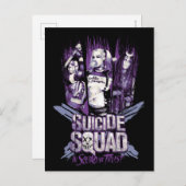 自殺班 | Squad Girls "In Squad We Trust" ポストカード (正面/裏面)