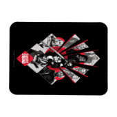 自殺班 | Task Force Xグラフィック日本のス マグネット (横)