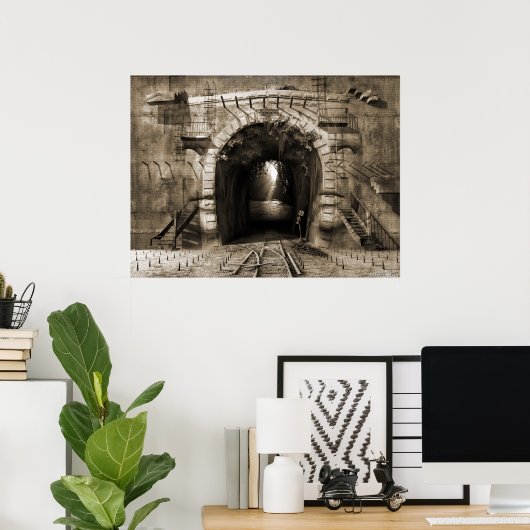 自殺的理想 ポスター (ホームオフィス)