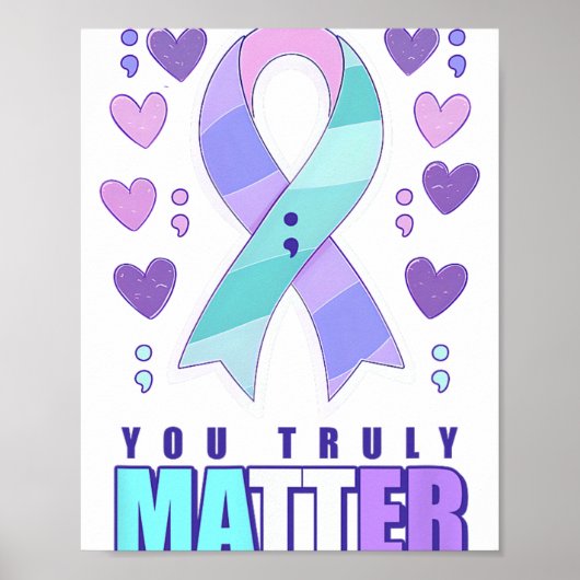 自殺認識度あなた本当に問題 ポスター (正面)