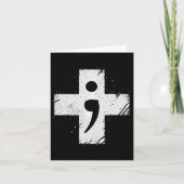 自殺認識度うつ病の不安メンタルヘルス カード (正面)