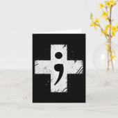 自殺認識度うつ病の不安メンタルヘルス カード (黄色い花)