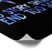 自殺認識度ひまわり ポスター (角)