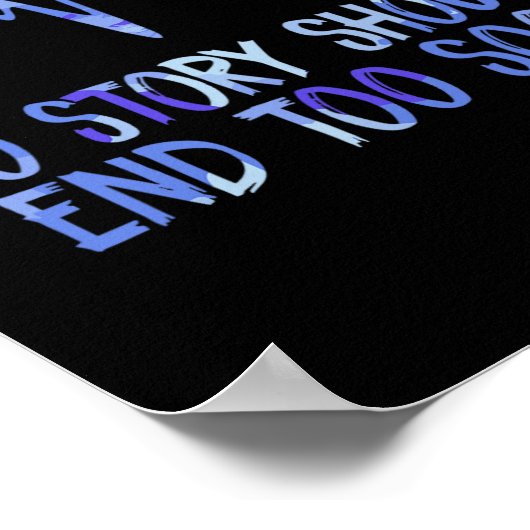 自殺認識度ひまわり ポスター (角)