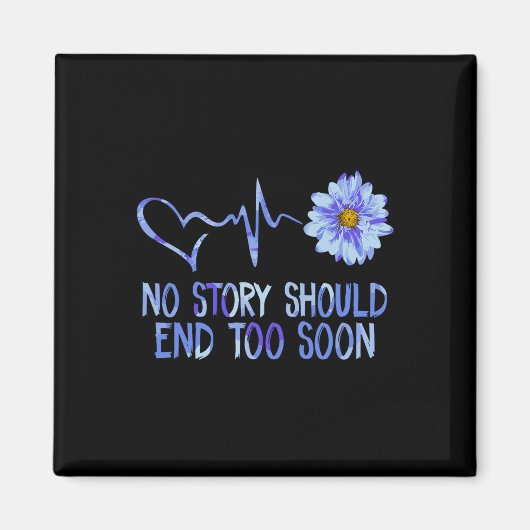 自殺認識度ひまわり マグネット (正面)