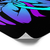 自殺認識度ウイングエンジェルリボンハッピー支援 ポスター (角)