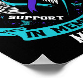 自殺認識度シャツマムソンドータープレベンティオ ポスター (角)