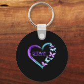 自殺認識度ステイ明日お前が必要 キーホルダー (正面)