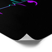 自殺認識度ハートビートハッピーリボンサポートG ポスター (角)