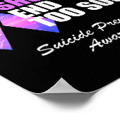 自殺認識度メンタルヘルス認識度_メンズ&メンズ ポスター (角)