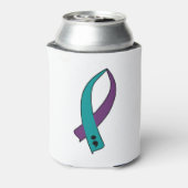 自殺認識度リボン 缶クーラー (缶裏面)