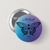 自殺認識度名ボタン 缶バッジ (正面&裏面)