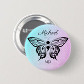 自殺認識度名ボタン 缶バッジ (正面&裏面)