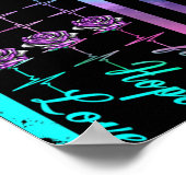 自殺認識度強い米国アメリカンの苦悩を維持 ポスター (角)