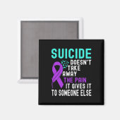 自殺認識度精神保健自殺予防 マグネット (正面/裏面)