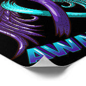 自殺認識度翼とリボン自殺プレヴェン ポスター (角)