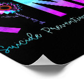 自殺認識度自殺防止自爆ワーリ ポスター (角)