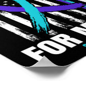 自殺認識度防止息子の女性男性アメリカ ポスター (角)