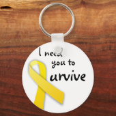 自殺認識度 キーホルダー (正面)