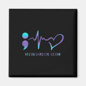 自殺認識度 マグネット (正面)