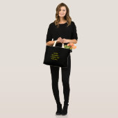 自殺認識度 ミニトートバッグ (正面(モデル))