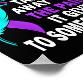 自殺遠くには苦し与えくない ポスター (角)