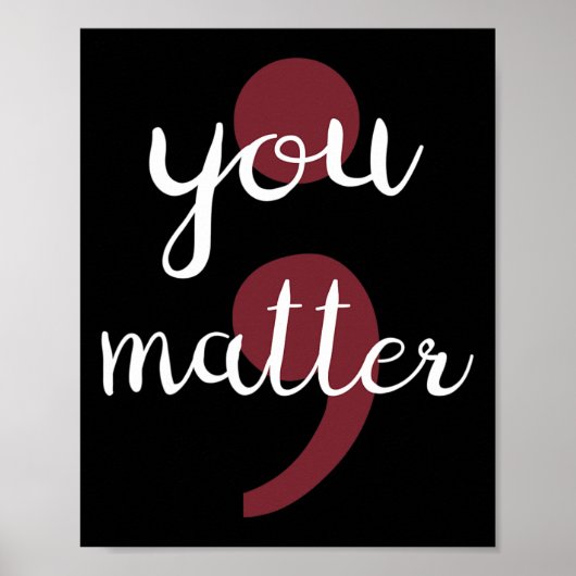 自殺防止に問題がある場合 ポスター (正面)