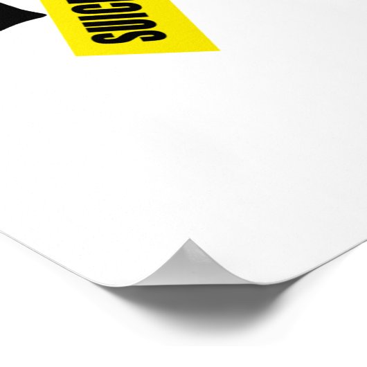 自殺防止の希望 ポスター (角)