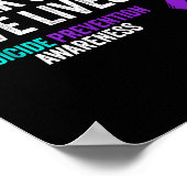 自殺防止サポートブレイクスティグマ自殺Aw ポスター (角)