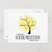 自殺防止ツリー ポストカード (正面/裏面)