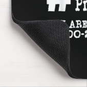 自殺防止ハッシュタグTシャツ_メンタルヘルス マウスパッド (コーナー)