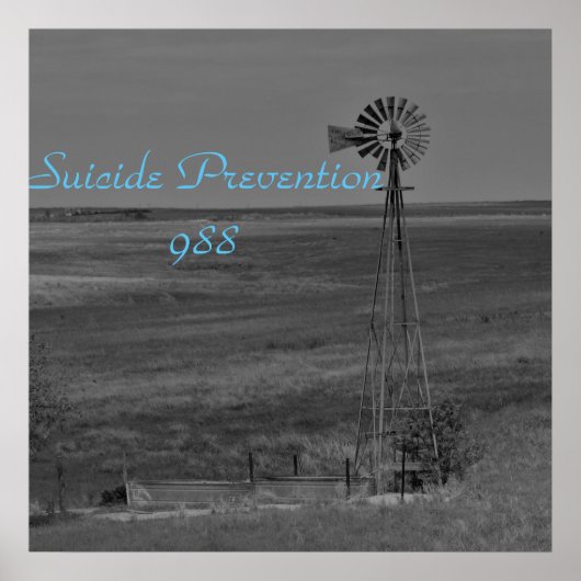自殺防止ホットラインやる気を起こさせるポスター ポスター (正面)