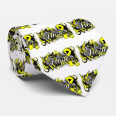 自殺防止ホープガーデンリボン ネクタイ (ロール)