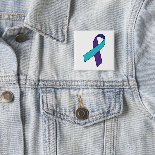 自殺防止リボン 缶バッジ (インサイチュ)