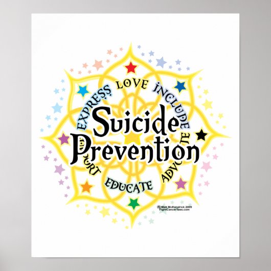 自殺防止ロータス ポスター (正面)