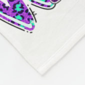 自殺防止戦士の乱暴自殺意識 フリースブランケット (角)