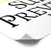 自殺防止蝶 ポスター (角)