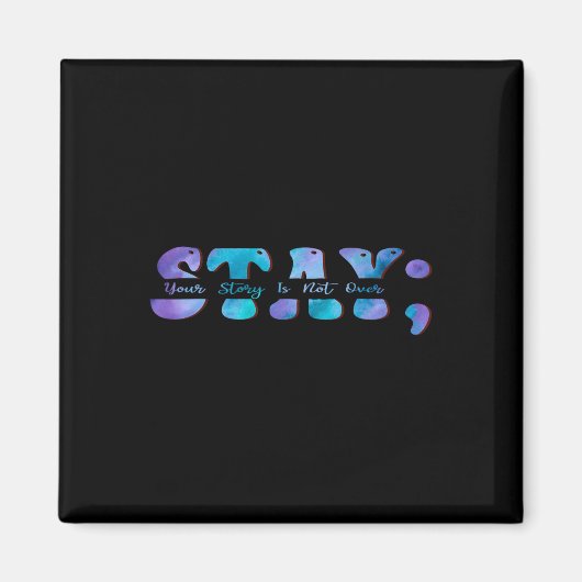 自殺防止認識度お前の話は聞こえない マグネット (正面)