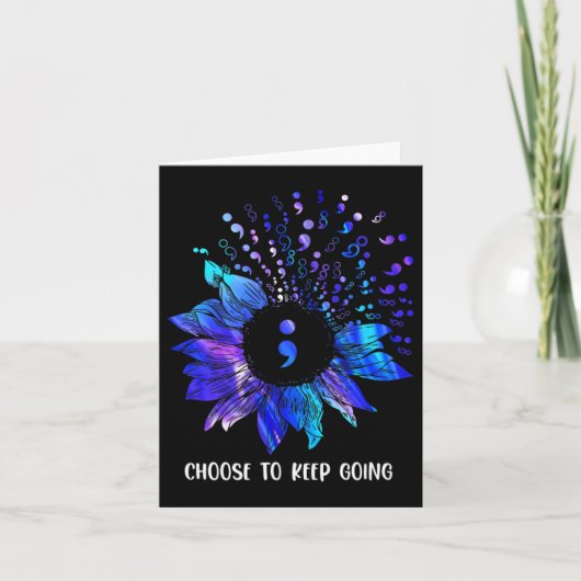 自殺防止認識度が行保く カード (正面)