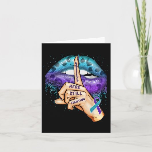 自殺防止認識度まだここFigh カード (正面)