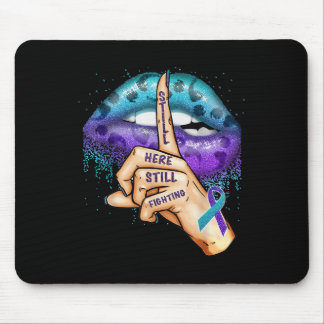 自殺防止認識度まだここFigh マウスパッド