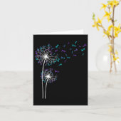 自殺防止認識度ウィークシャツタンデロン カード (黄色い花)