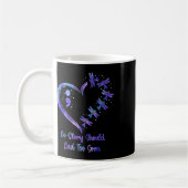 自殺防止認識度ウィークSemicolon Dragon コーヒーマグカップ (左)